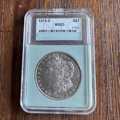 1878 S Morgan Silver Dollar