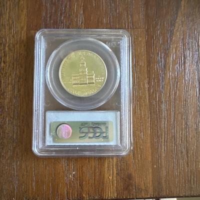 1976 D Eisenhower Silver Dollar