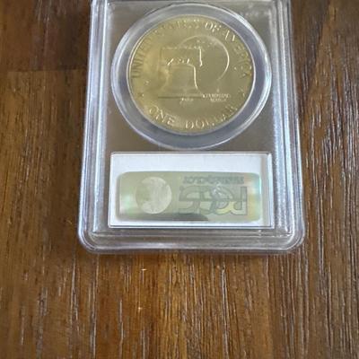 1976 D Eisenhower Silver Dollar
