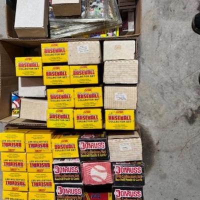 Entire Lot of Sports Cards Local Pickup only