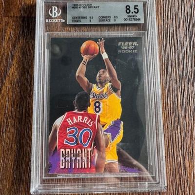 1996-97 Fleer Kobe Bryant Rookie Card #203