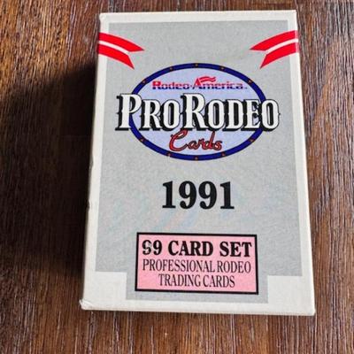 1991 Pro Rodeo Card Set