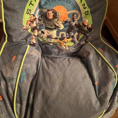 2 Kids Beanbag Chairs - Minnie Mouse and Buzz Lightyear