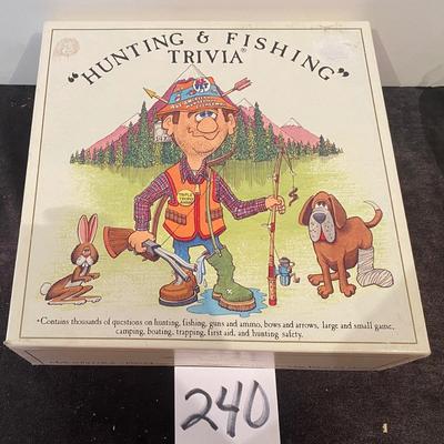 Hunting & Fishing Trivia Game