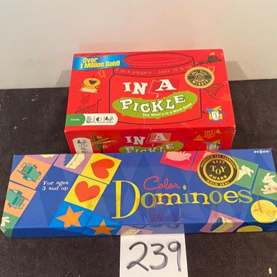 In A Pickle and Domino Games