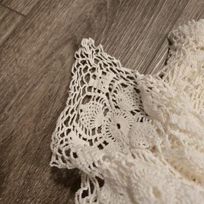 Rectangle Crochet Tablecloth