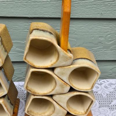 (10) Signed Coffee Mugs and 2 Stands