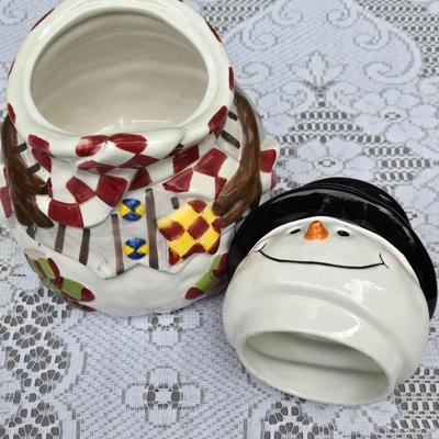 Snowman Cookie Jar