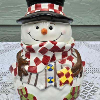 Snowman Cookie Jar