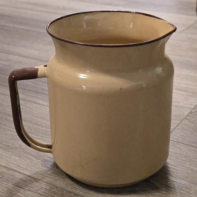 Metal Enamel Pitcher