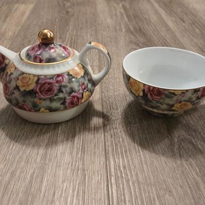 Individual Teapot and Cup