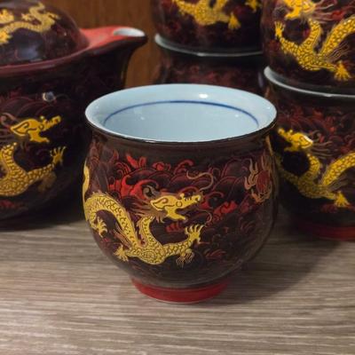 Chinese Dragon Tea Set