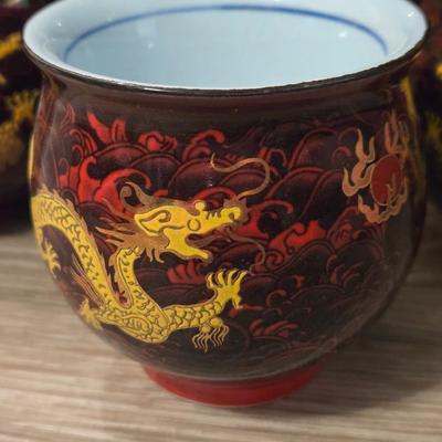 Chinese Dragon Tea Set
