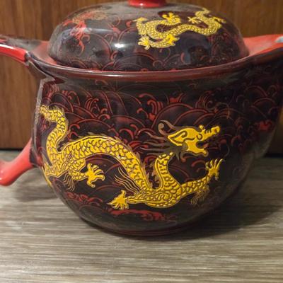 Chinese Dragon Tea Set