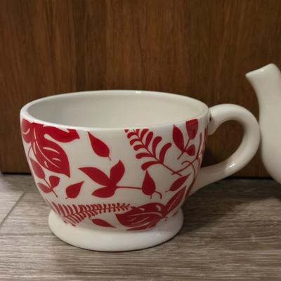 Individual Teapot and Cup