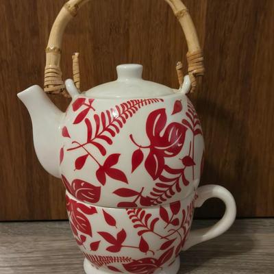 Individual Teapot and Cup