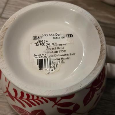 Individual Teapot and Cup