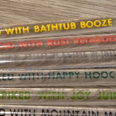 Bar Glasses and Swizzle Sticks
