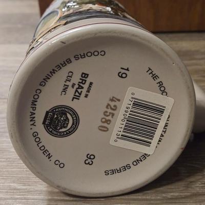 Vintage COORS Beer Steins
