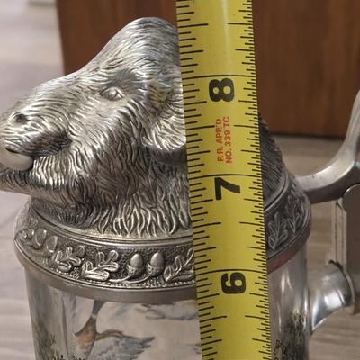 Western Germany Boars Head Beer Stein