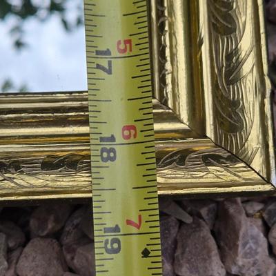 Gold Frame Mirror