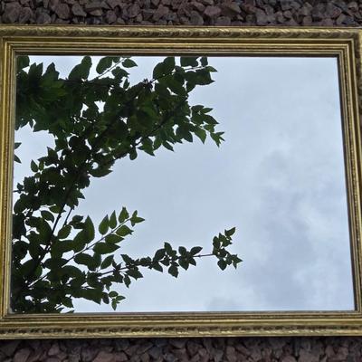 Gold Frame Mirror