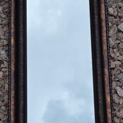 Bronze Resin Frame Mirror