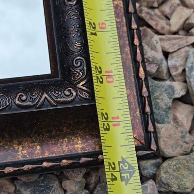 Bronze Resin Frame Mirror