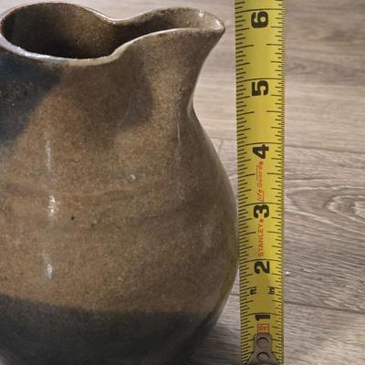 (2) Pottery Pitchers