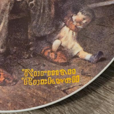 Norman Rockwell Plate