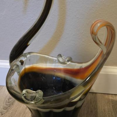 Murano Large Glass Swan