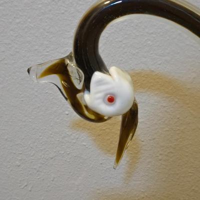 Murano Large Glass Swan