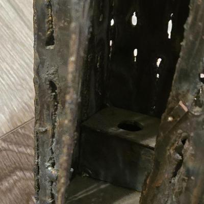 Metal Outhouse Deco