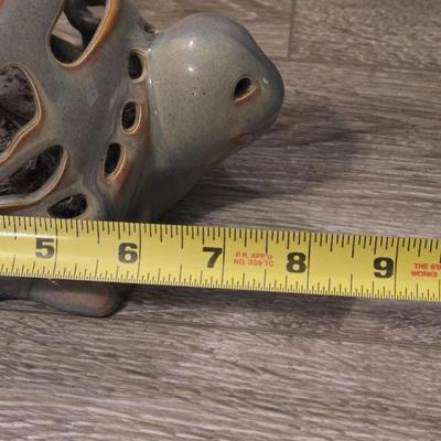 (2) Ceramic Turtle Candleholders