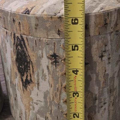 Cloth Covered Metal Wildlife Boxes