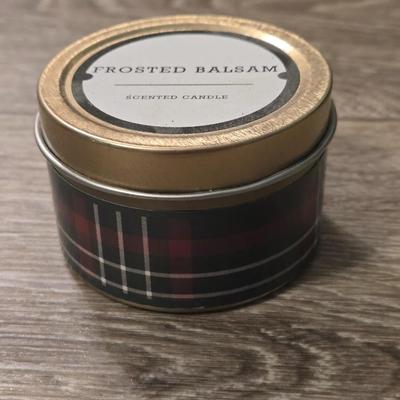 New Frosted Balsam Candle