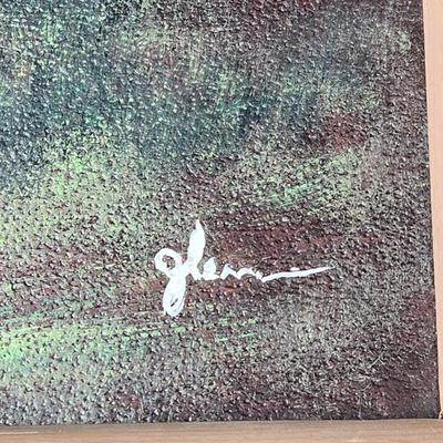 Mountain Scene Original Painting
