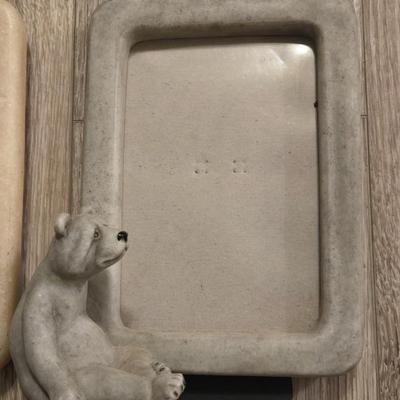 (2) Bear Photo Frames