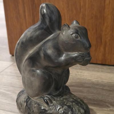 Stone Carved Squirrel