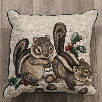 Squirrel Decorative Pillow