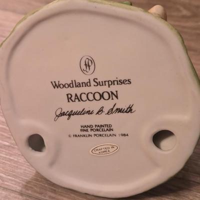 Franklin Woodland Surprise Raccoon