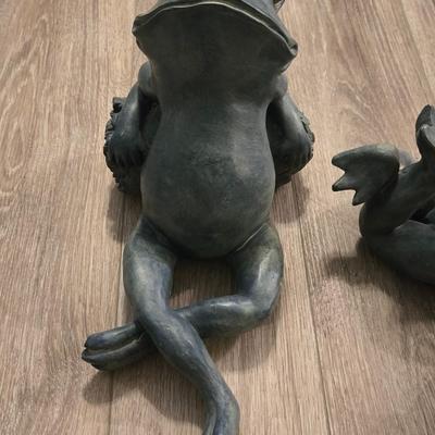 (2) Garden Frogs