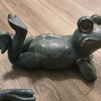 (2) Garden Frogs