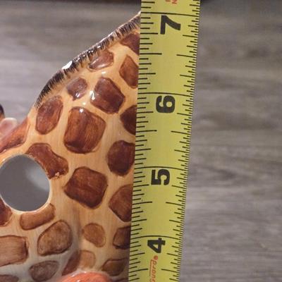 Ceramic Giraffe Toothbrush Holder