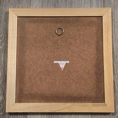 Framed Cat Tile Art