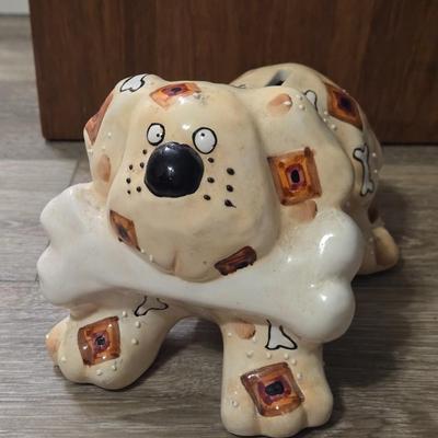 Ganz Ceramic Dog Bank