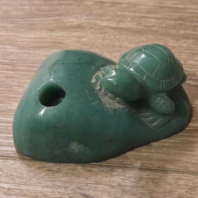 Jade Turtle Incense Holder