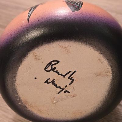 Navajo Wedding Vase - Signed