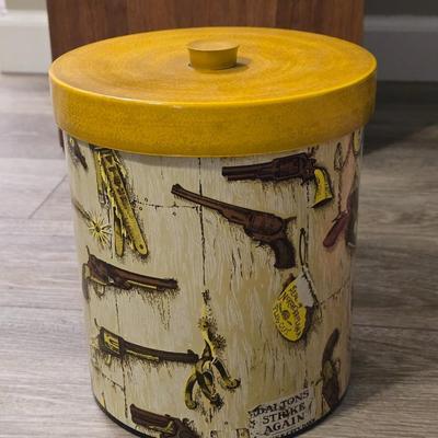 Western Theme Cannister