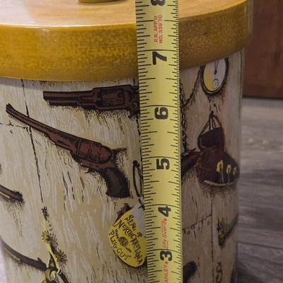 Western Theme Cannister